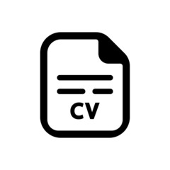 Job resume icon