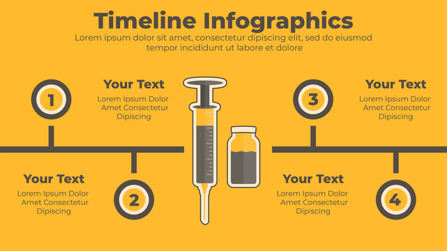 Vaccine Medical Infographic Presentation Template