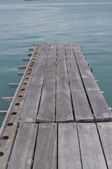 Fototapeta premium walk path in to sea