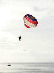 casual sport over the sea