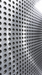 Stainless steel punching metal background texture material_p_03