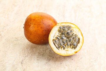 Tropical sweet and juicy Passion fruit