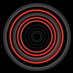 Dark color spiral background illustration