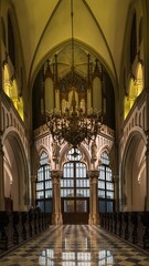 Wnętrze Kościoła Świętego Józefa w Krakowie - obrazy, fototapety, plakaty