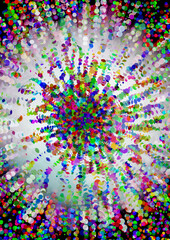 Colorful geometric background. color shapes composition. Cool background design for posters. banner, greeting card