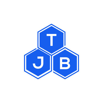 TJB letter logo design on black background. TJB creative initials letter logo concept. TJB letter design. 