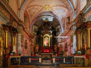 Wnętrze Kościoła Świętego Mikołaja w Krakowie © Michal45