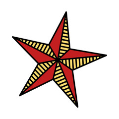 Five Point Star Composition