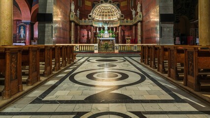 Wnętrze Kościoła Najświętszego Serca Pana Jezusa w Krakowie