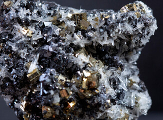 pyrite mineral specimen stone rock geology gem crystal