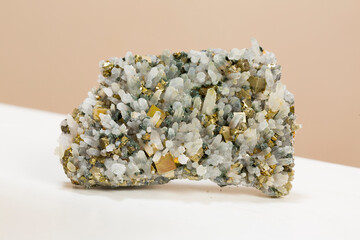 pyrite mineral specimen stone rock geology gem crystal