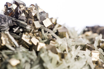 pyrite mineral specimen stone rock geology gem crystal