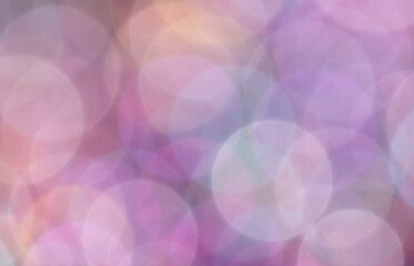 Multicolored festive bokeh as background.