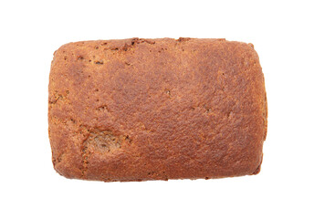 Bread isolated on white background.