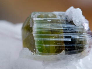 tourmaline mineral specimen stone rock geology gem crystal