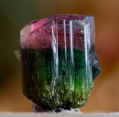tourmaline mineral specimen stone rock geology gem crystal