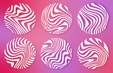 Pink vector background with wry lines. Abstract pastel holographic, blue, pink, purple blurred grainy gradient background texture.