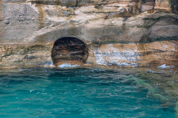 Pictured Rocks National Lakeshore, Upper Peninsula, Michigan, USA
