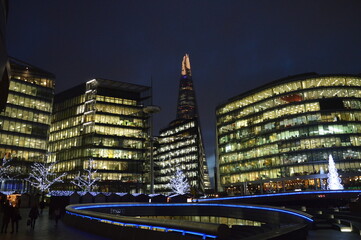 una Londra natalizia