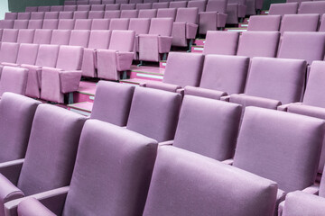 Fototapeta premium Empty cinema or theatre seats