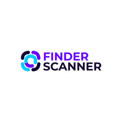 finder scanner flat simple logo