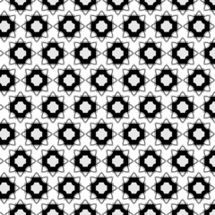 Background with seamless pattern in arabic style decorative vector.