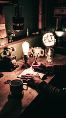 小説などの執筆活動のイメージ（小説家、エッセイスト、ライターなど）