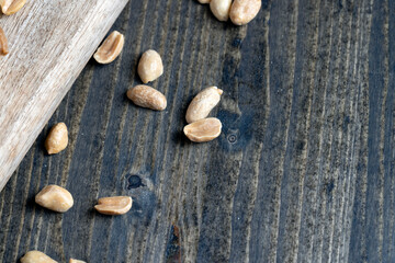peanuts fried in oil and ready to eat