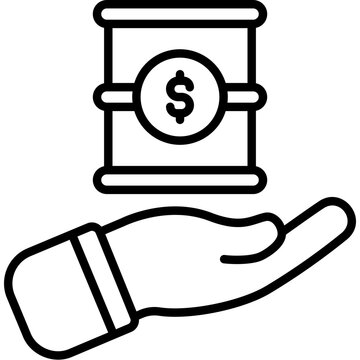 recommend clip art: barrel outline icon