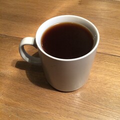 cup of coffee, gray cup