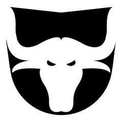 horn logo vector templat design and icon