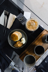 breakfast in the kitchen