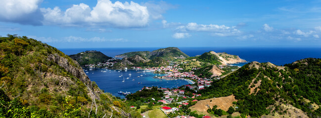 Bay of Les Saintes, Terre-de-Haut, Iles des Saintes, Les Saintes, Guadeloupe, Lesser Antilles,...