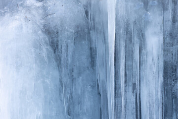 凍った氷の世界