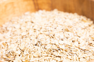 ボウルに盛られたオートミール