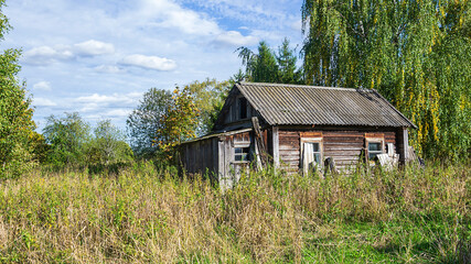 abandoned village houses