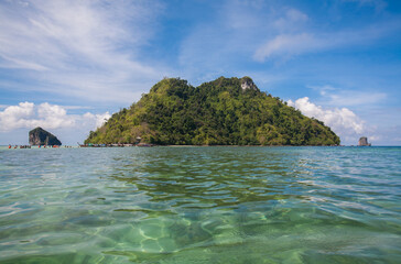 Tub Island in Andaman Sea, Krabi Province, Southern Thailand