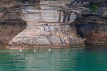 Pictured Rocks National Lakeshore, Upper Peninsula, Michigan, USA