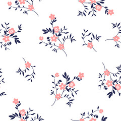 Ditsy floral branch seamless pattern for textile,wallpaper,wrapping paper,decoration or surface design