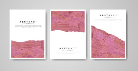 Set of bright colorful vector watercolor background. Abstract illustration