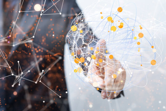 Futuristic wave, Futuristic data stream