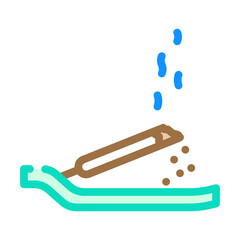 incense aromatic accessory color icon vector. incense aromatic accessory sign. isolated symbol illustration