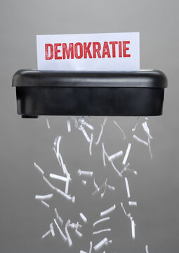 Aktenvernichter - Demokratie