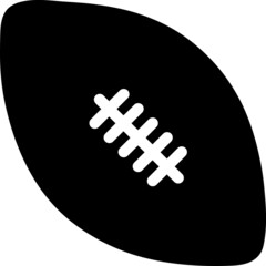 vector football icon. sign design on white background..eps