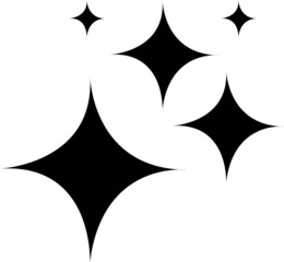 vector shine icon. sign design on white background..eps