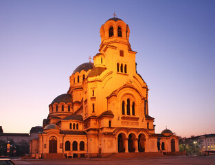 Fototapeta premium Alexander Nevsky Cathedral in Sofia. Bulgaria