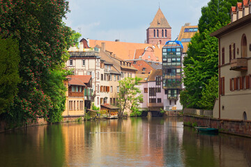 Fototapeta na wymiar Straßburg im Frühling, Frankreich