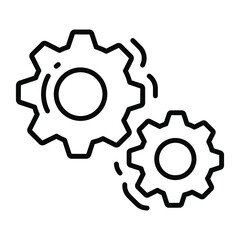 service vector icon. Illustration for graphic and web design.