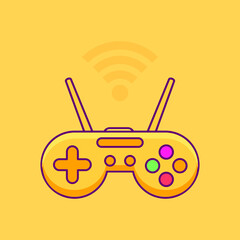 vector stick game with concept