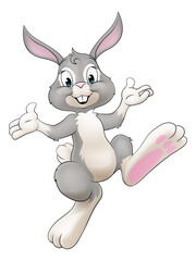 Easter Bunny Cartoon Rabbit Illustration